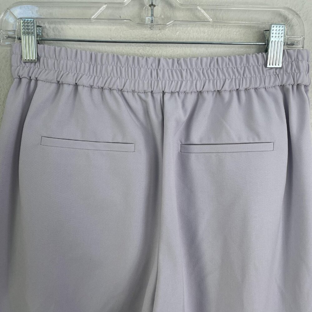 AllSaints Pants Womens 2 Light Purple Aleida Tri Trouser Tapered Pull On Ankle - Picture 5 of 9